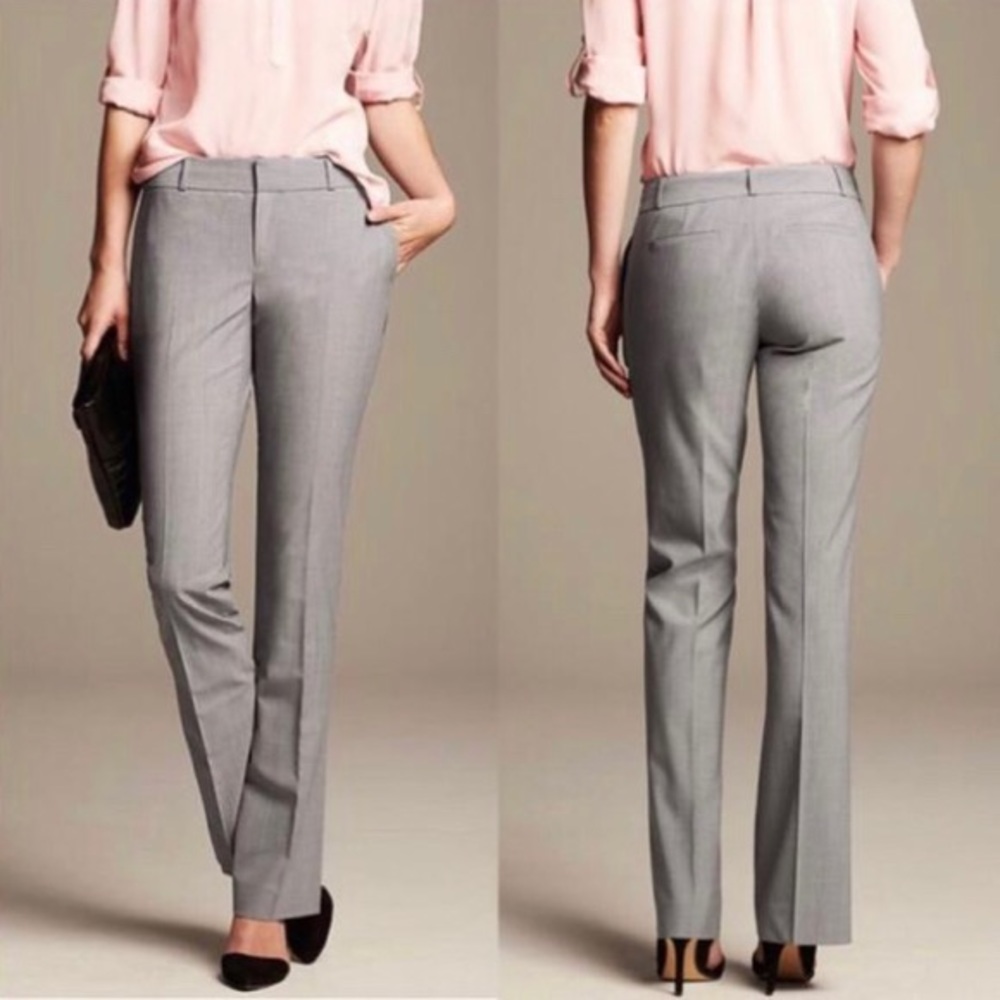 Banana Republic Martin Fit Wool Pants Trousers